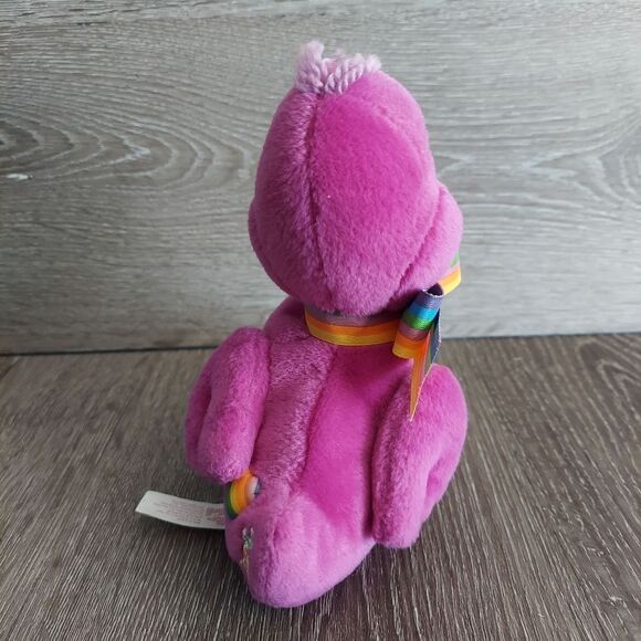 Vintage 1998 Lisa Frank Sweet Tweet Purple Duck Plush Stuffed Toy - Picture 3 of 9